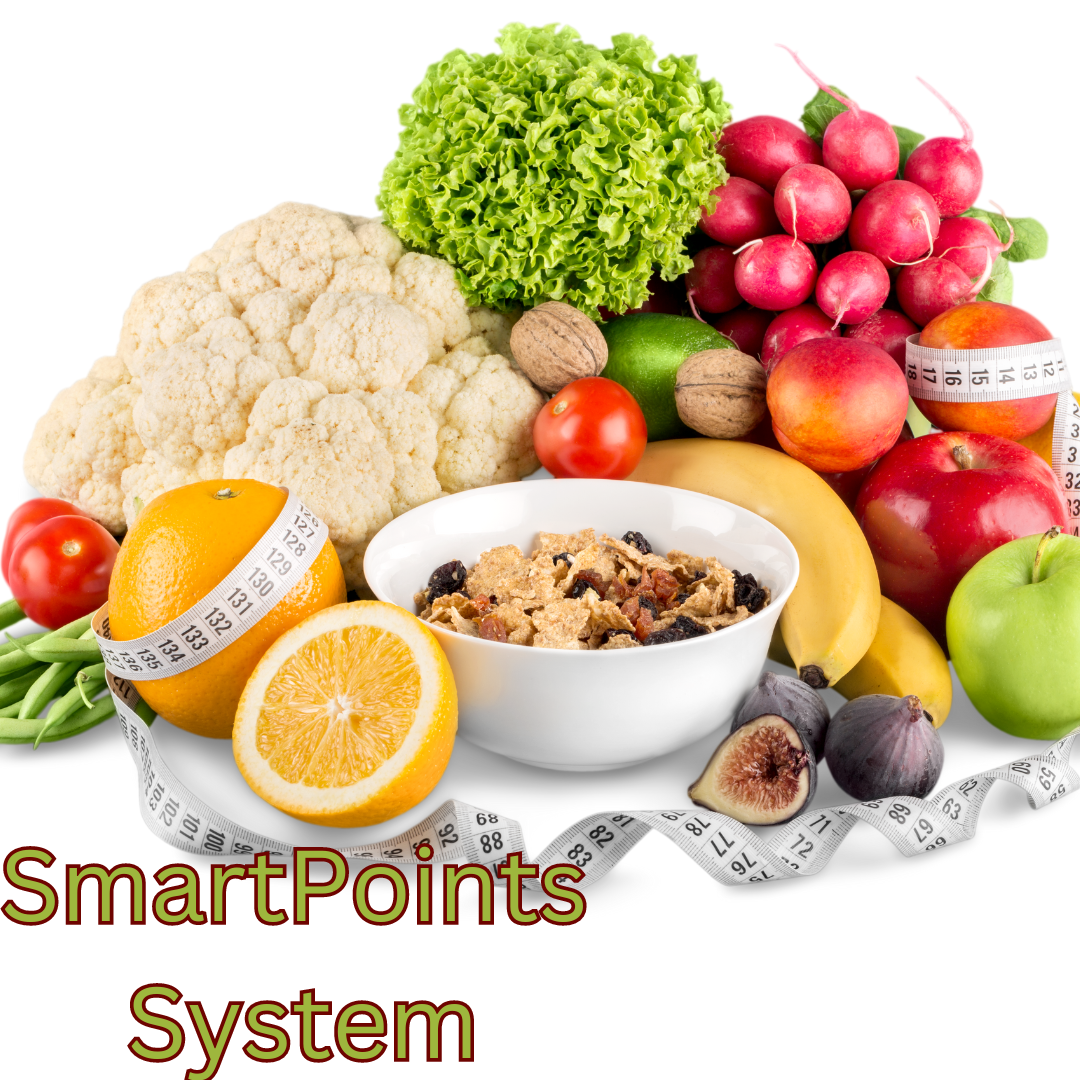 diverse food options fitting the SmartPoints system